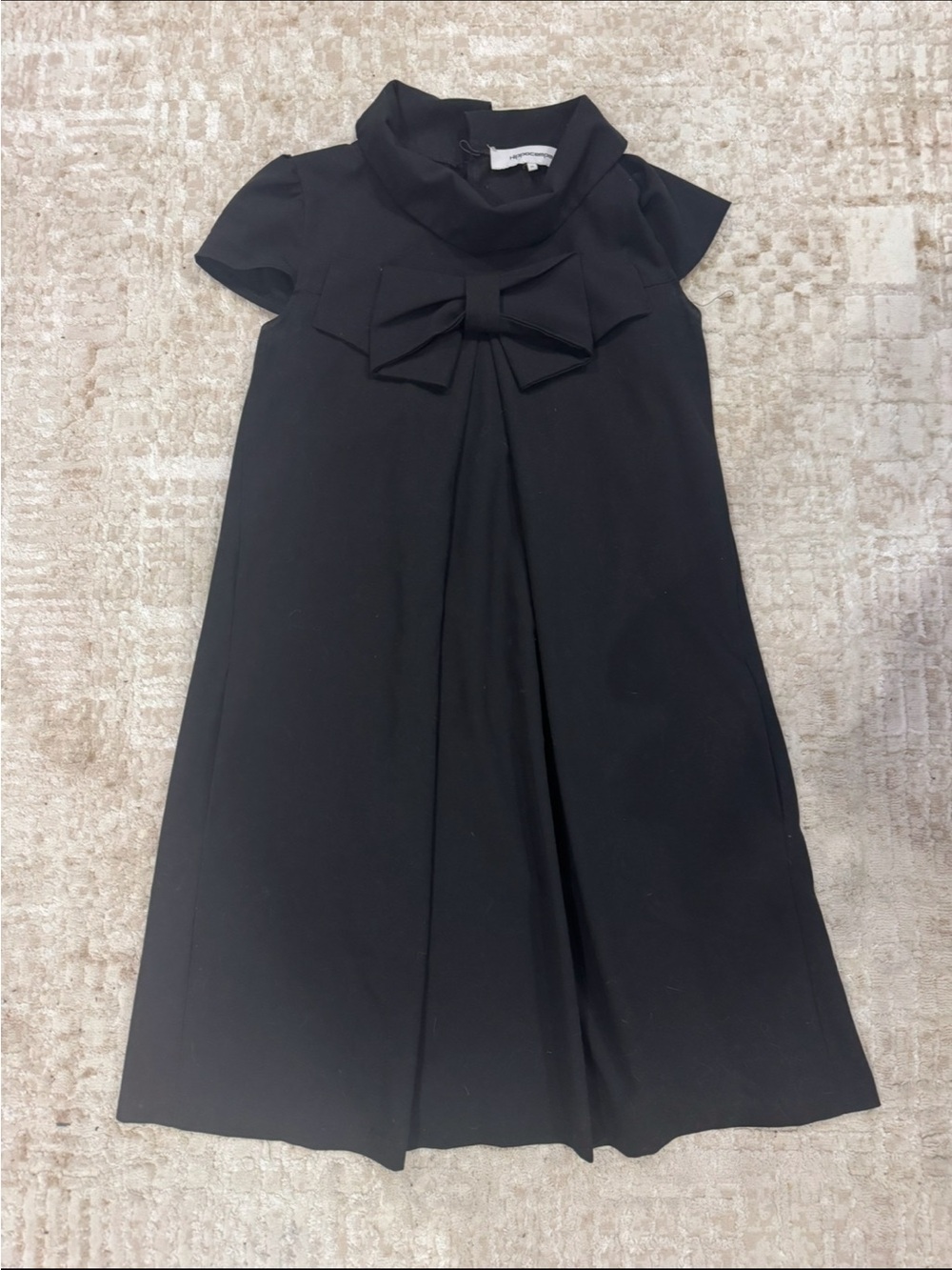 Women’s Black Bow-Front Formal Dress